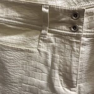 Worth Snake Pattern Bootcut Jeans